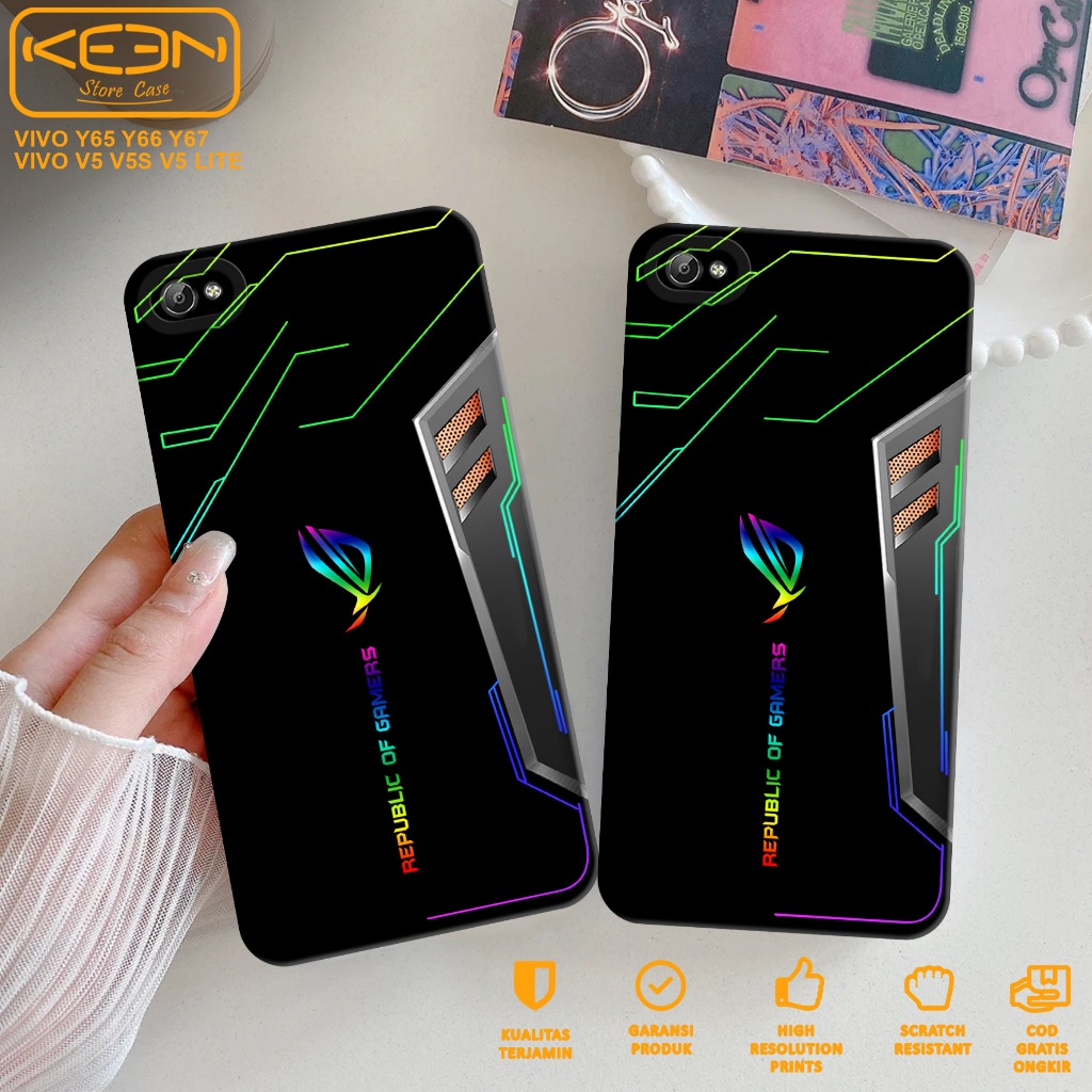 Case Vivo 1612 - Softcase Vivo 1612 Motif ROG - Casing Hp Vivo 1612 - Case Hp - Softcase Hp Vivo 161