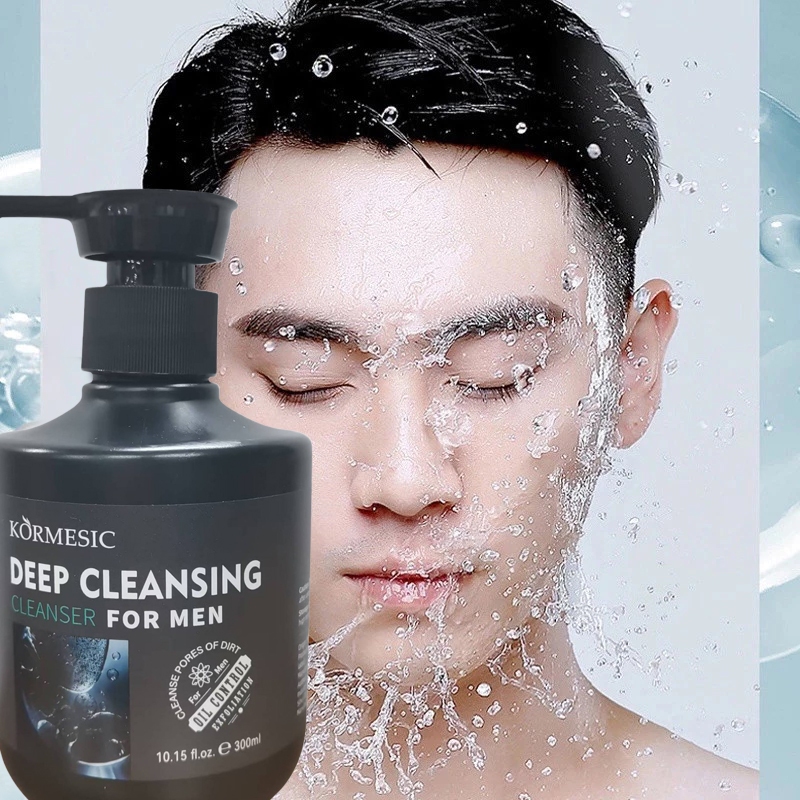 Pembersih wajah pria Komedo Kontrol Minyak Melembabkan Ringan Dan Tidak Mengiritasi Pori-pori Bersih