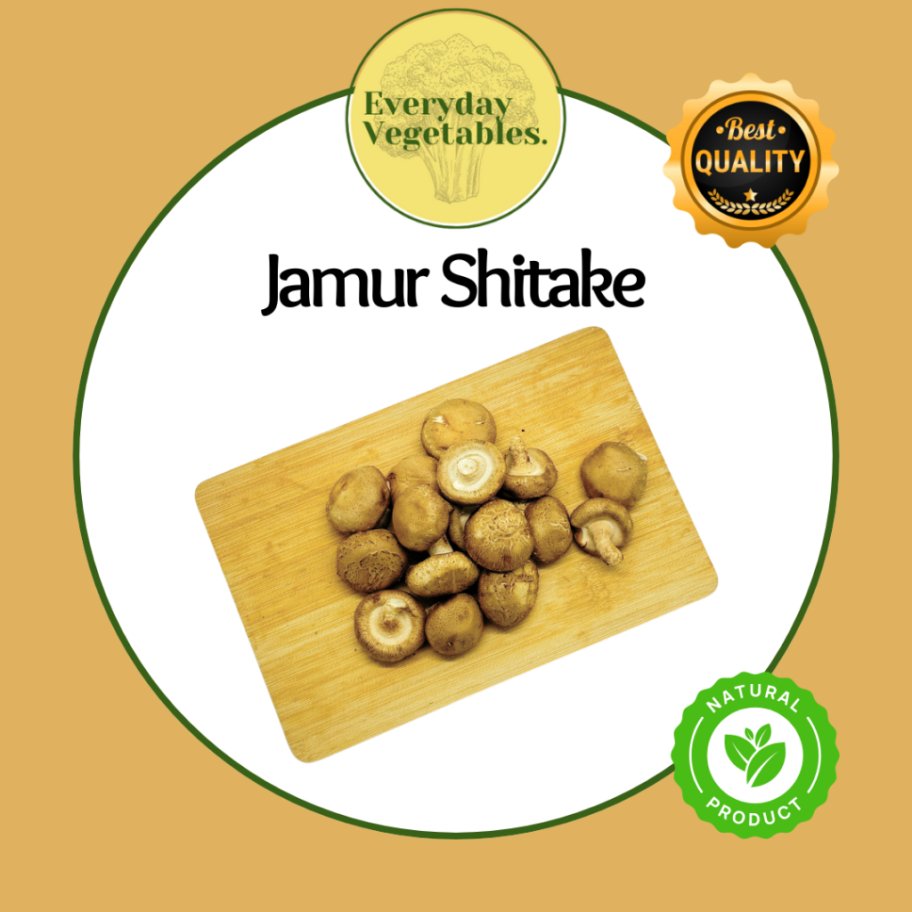 

Jamur Shitake / Shitake Mushroom per Box @25 Pack