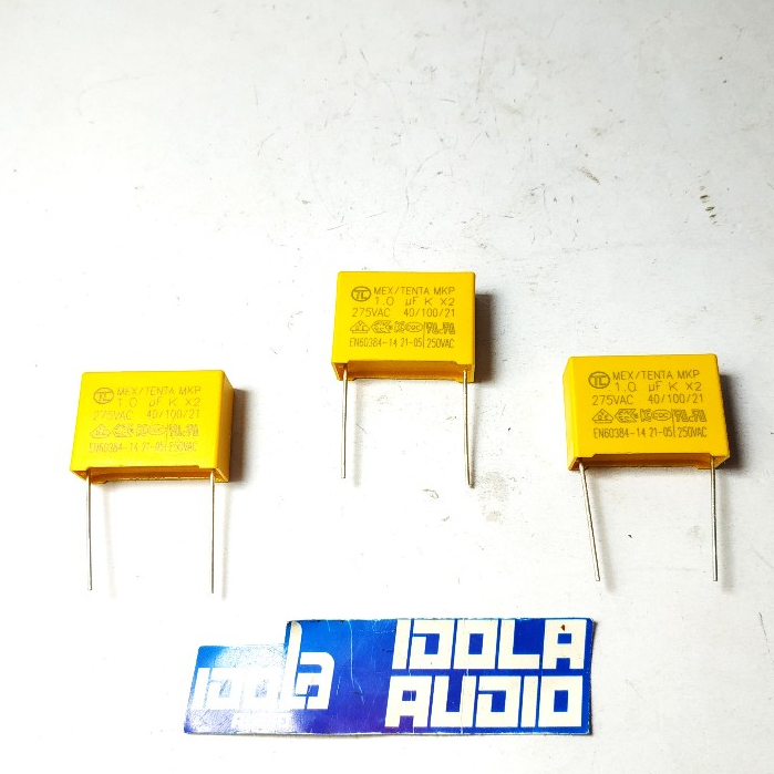 MKT 105 / 275 v Kuning - MKT 1.0 uF / 275 v