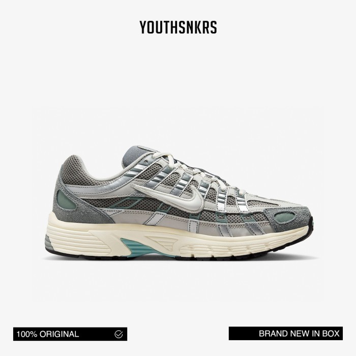Nike P-6000 Flat Pewter Silver Grey Original 100% | Nike Original | Sneakers Pria