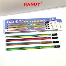 

HANDY Pensil Sketch 2B 2006 Isi 12 Pcs / HANDY Pensil Sketch 2B 2013 Isi 12 Pcs / PENSIL 2B HANDY 2016 BODY SEGITIGA (12 PCS) / PENSIL 2B HANDY 2021