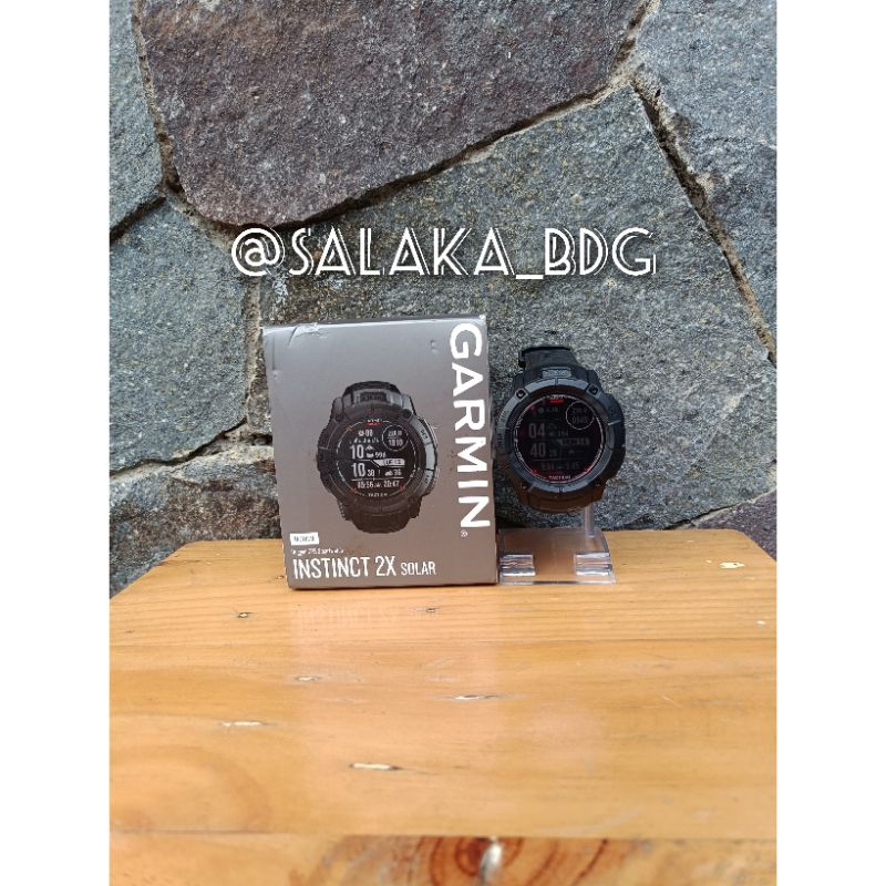 Garmin Instinct 2x Solar Tactical Black Second