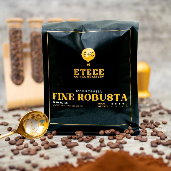 

Biji Kopi ETC House Blend 100% Full Fine Robusta 1 Kg | Cappucinno, Es Kopi Susu | Grosir