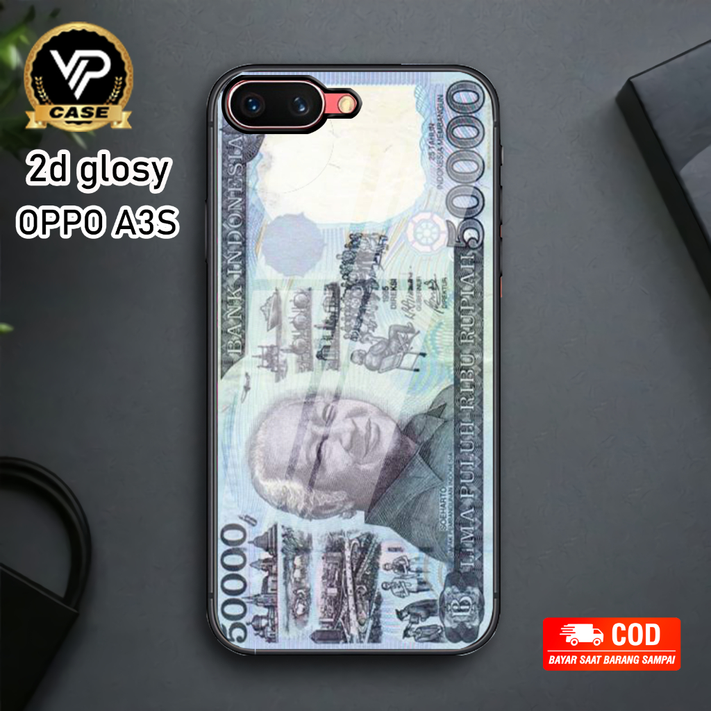 [VVIPCASE] Hardcase 2d Glossy Oppo A3s A1k F5 F7 Realme C1 C2 Case Hp Glossy Casing Hp Mengkilat Har