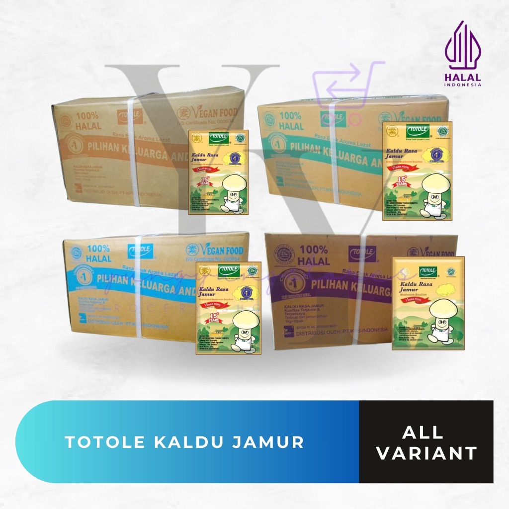 

1 Dus Totole Kaldu Rasa Jamur 80 / 200 / 400 gram / 1 kg KHUSUS CARGO