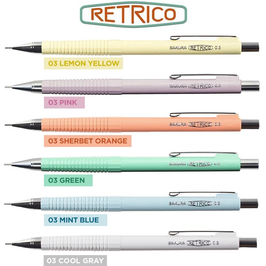 

ART X2T2 Sakura Retrico Mechanical Pencil