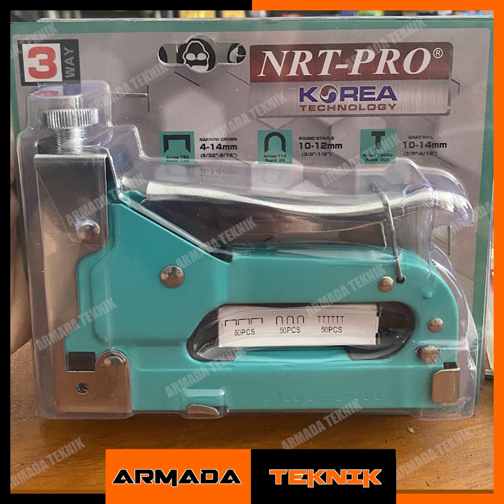 

Staple Gun/Staples Tembak 3 in 1 Chromium Bisa 3 Jenis Staples EDL1313 NRT Pro