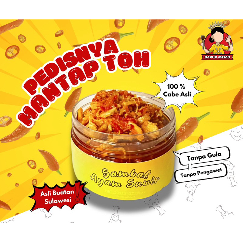 

SAMBAL AYAM SUWIR 200g