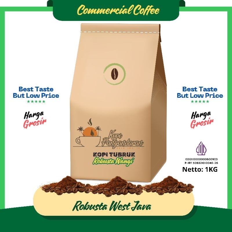 

Sunda Wangi | Kopi Bubuk Robusta Komersil-1Kg (GRATIS ONGKIR)
