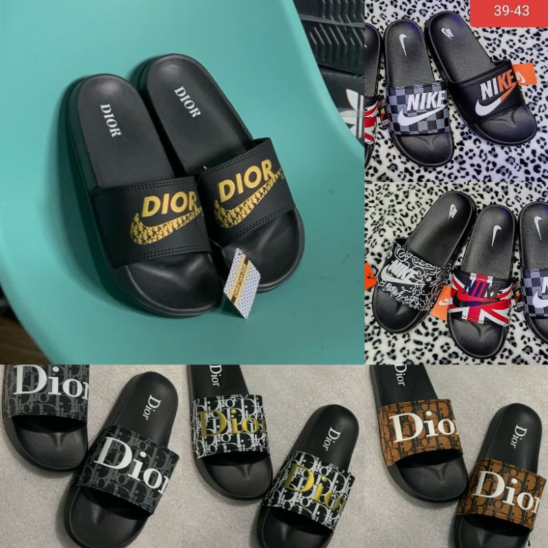 {NEW} Sandal Slop Dior pria Wanita/ Sandal Slop Distro Premium