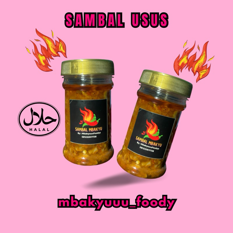 

ReadyStock 2botol Sambal Usus By Mbakyufoody