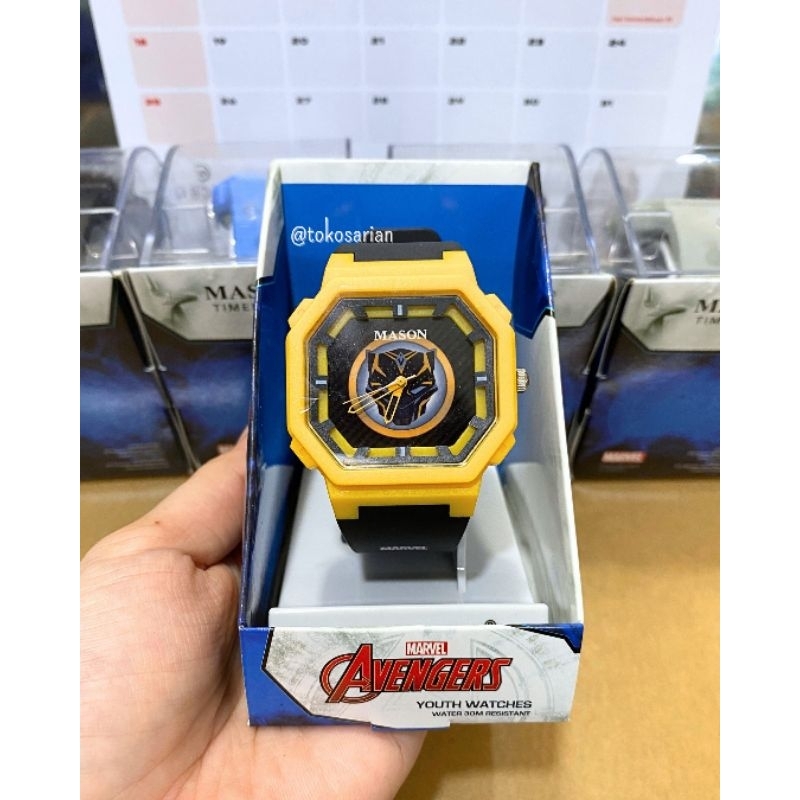 Jam Tangan Mason Original Bergaransi Jam Tangan Anak Marvel Analog