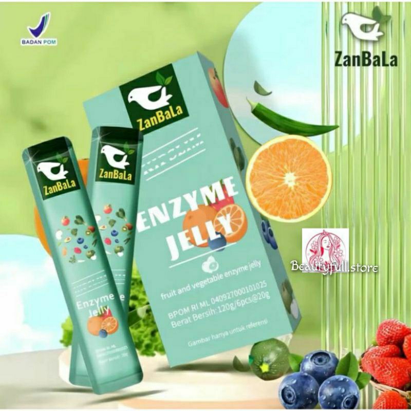 [ORI100%] ZANBALA ENZYME JELLY FRUIT & VEGETABLE MEMBANTU MELANCARKAN BAB
