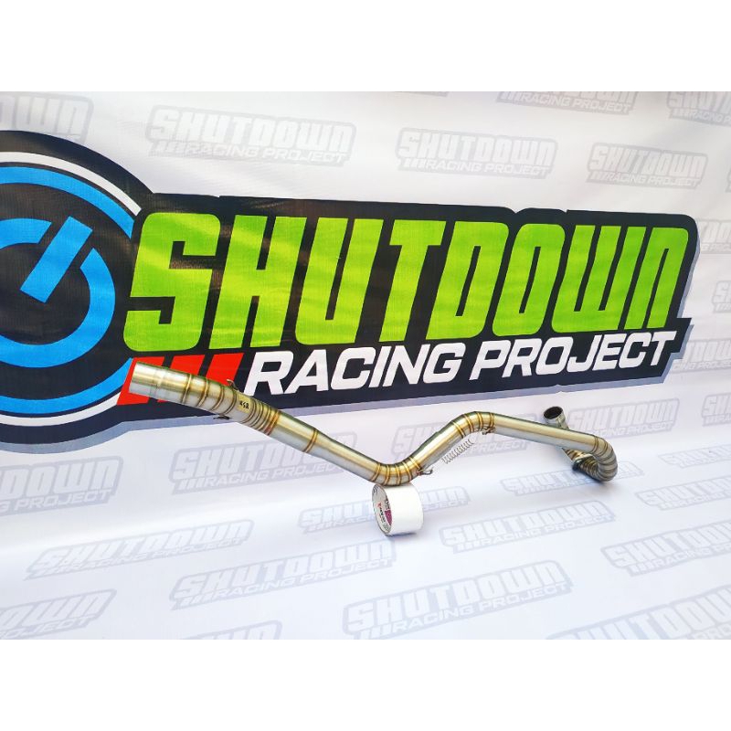 Pipa knalpot yamaha xsr155 type scrambler 38mm