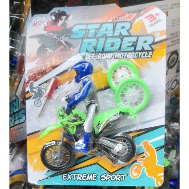 MAINAN MOTOR TRAIL / MOTOR CROOS PLUS ORANG MC522