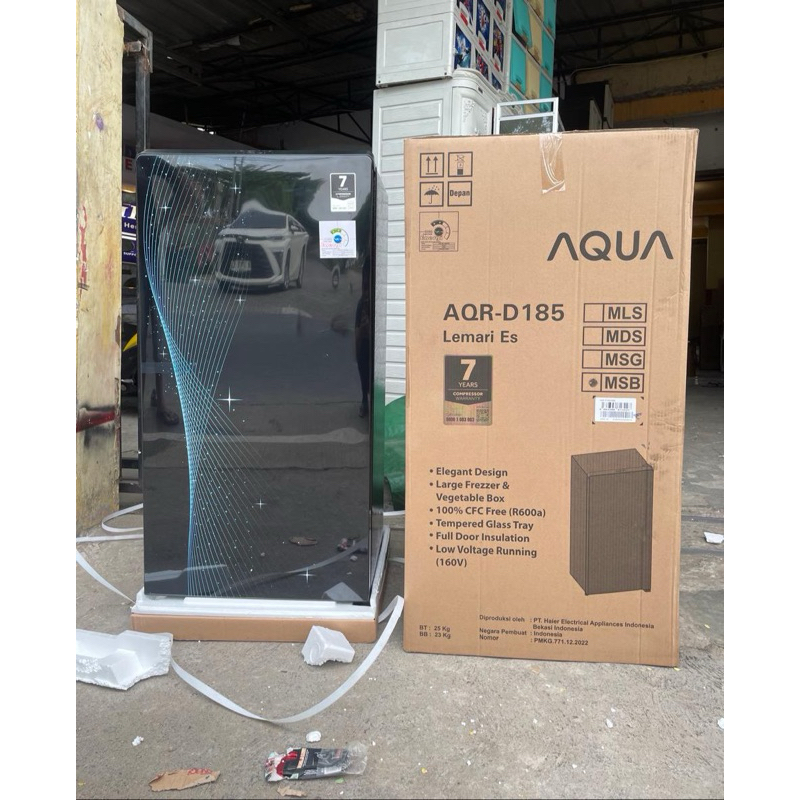 KULKAS AQUA AQR-D 185 MSB / Kulkas / Lemari Es