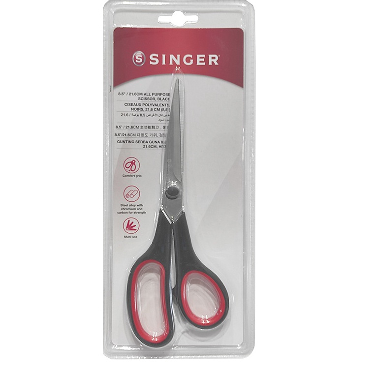 

ART E9O3 SINGER 85 Gunting Potong Bahan Kain Merk SINGER 85 All Purpose Scissors