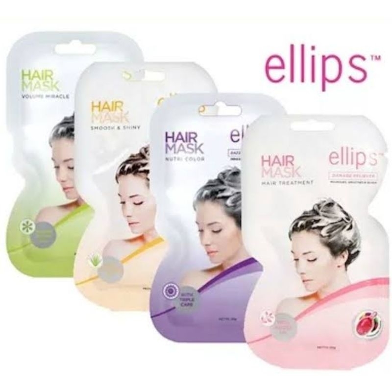 Elips Hair Mask Multivitamin A.C.E Masker Rambut Soft Smooth