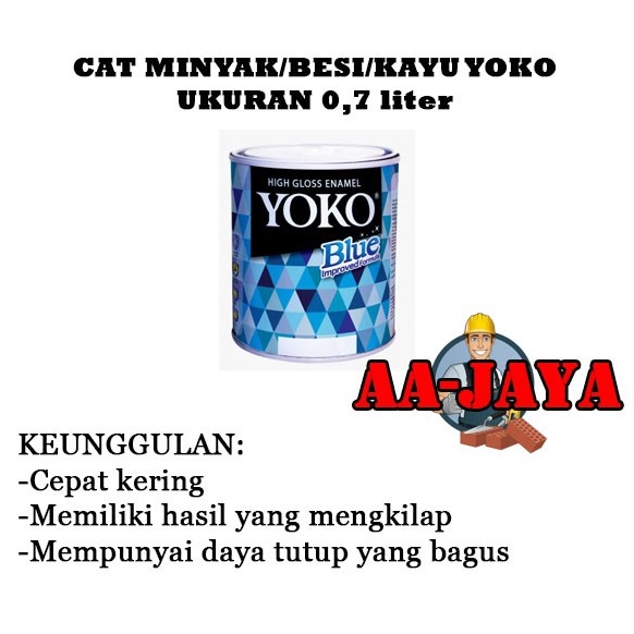 

ART C2H3 Cat kayu besi cat minyak Yoko 7ltr TERMURAH DAN TERPERCAYA