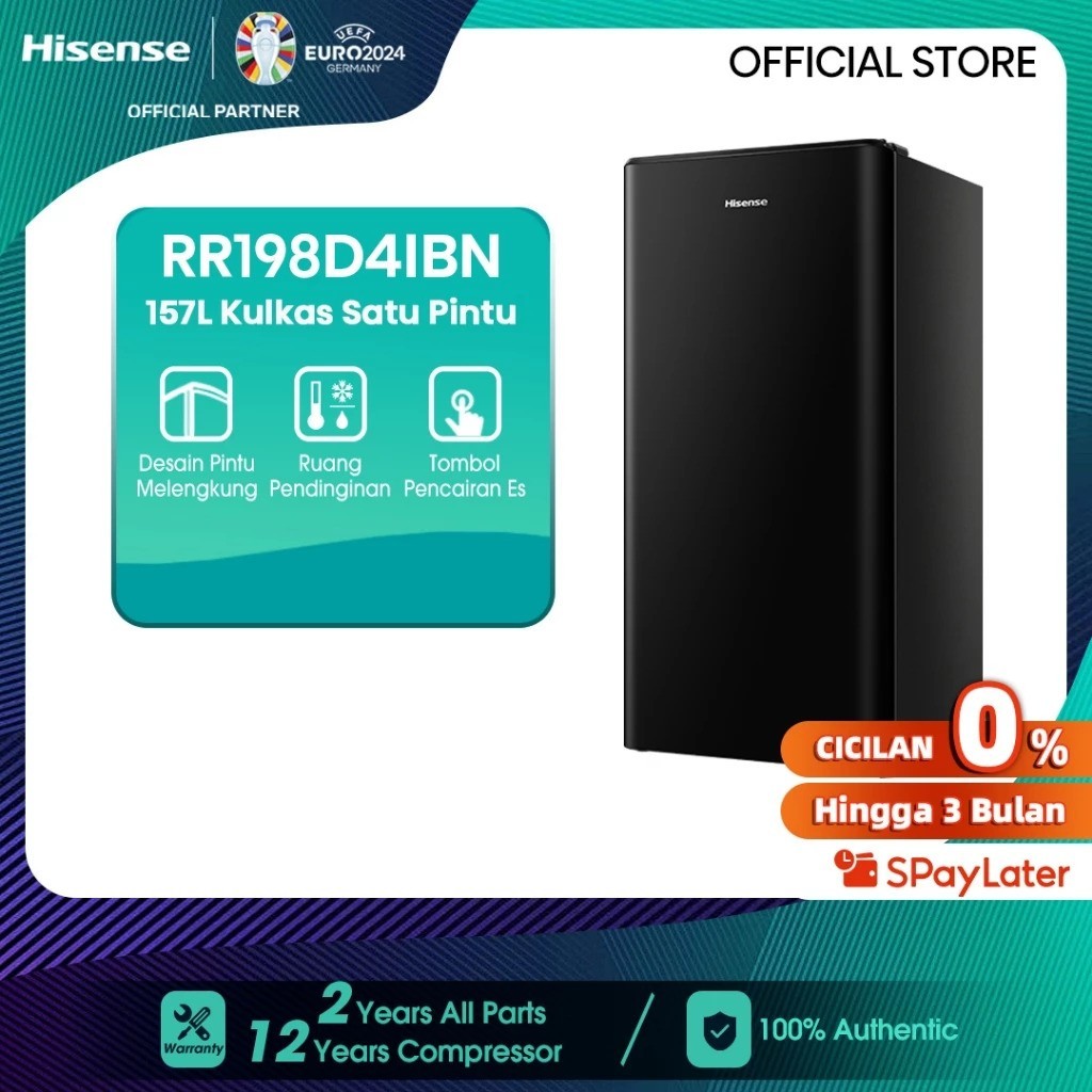 Hisense RR198D4IBN Kulkas