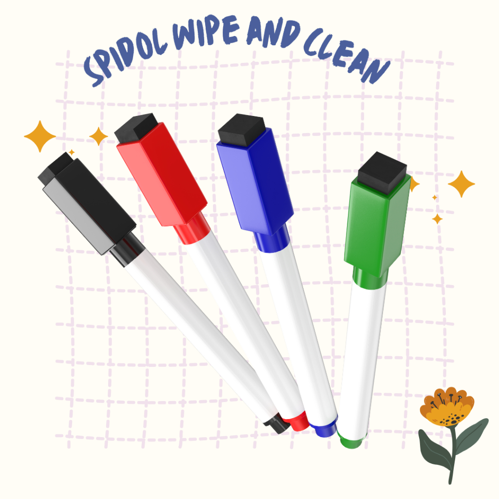 

spidol wipe and clean