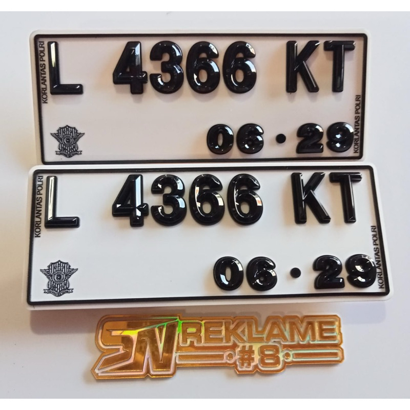 plat nomor timbul sultan, plat nomor mewah timbul, plat nomor pyramid, plat nomor timbul cembung, pl