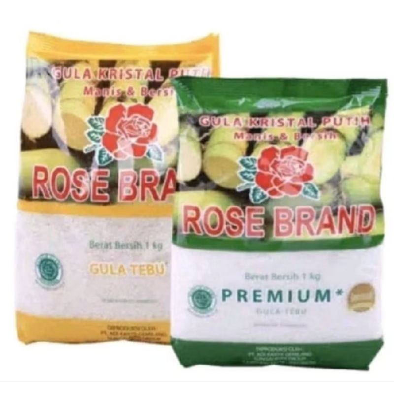 

Gula Rose brand gula pasir putih premium manis dan bersih
