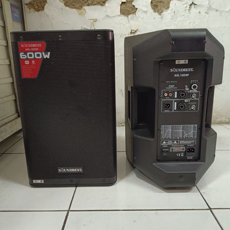 Speaker Aktif Soundbest AXL 10 DSP Original Speaker aktif 10 inch Soundbest AXL 10DSP Speaker Aktif 
