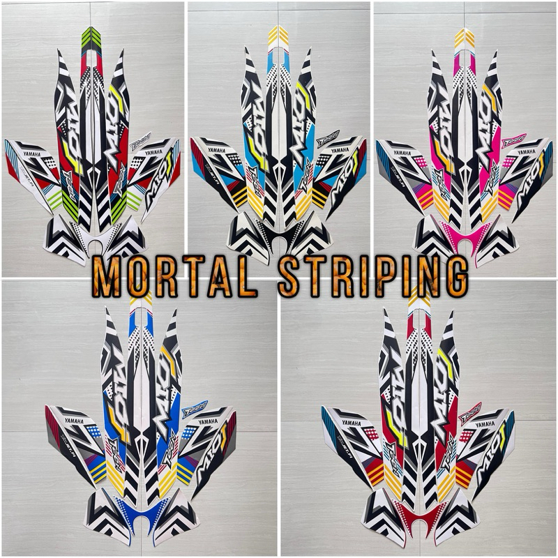 STIKER STRIPING MOTOR MIO J TEEN 2013 2014