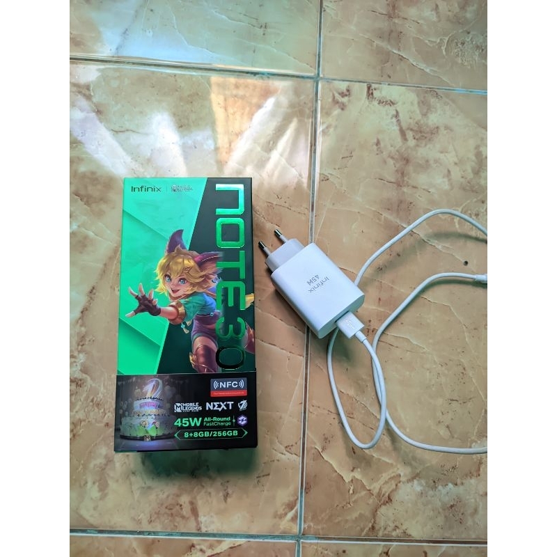 Charger Original Infinix Note 30
