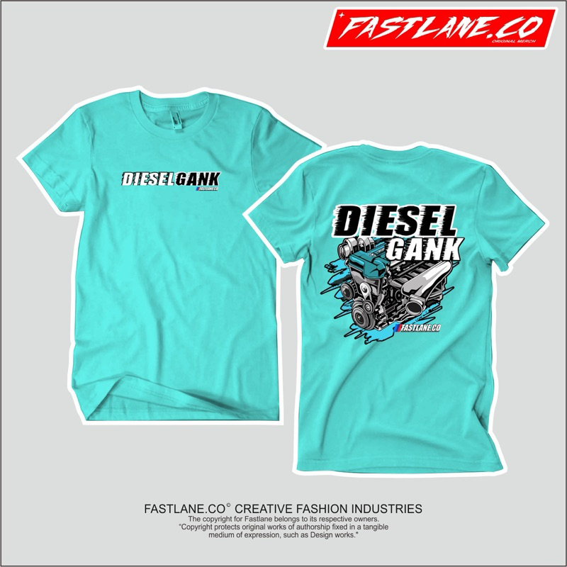 KAOS T-shirt DIESEL GANK / DIESEL POWER / kaos diesel / kaos cumi cumi darat / kaos pilot darat / ka