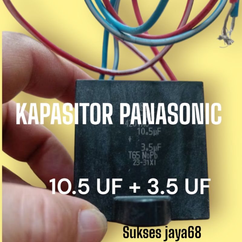 KAPASITOR MESIN CUCI PANASONIC ORIGINAL