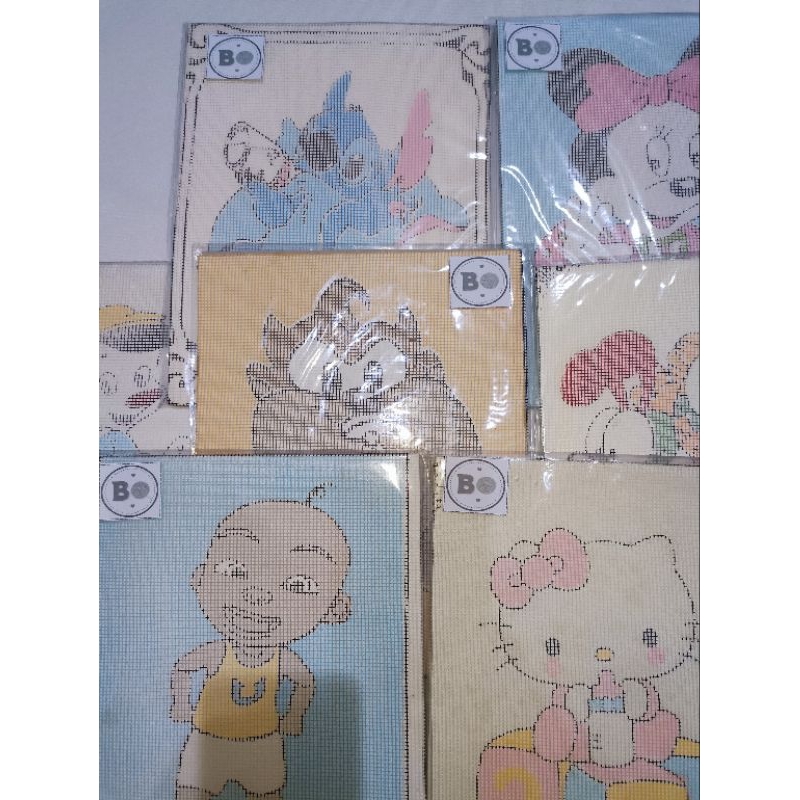 Paket Kristik Kecil Set Sulaman untuk pemula murah mudah bagus DIY Craft