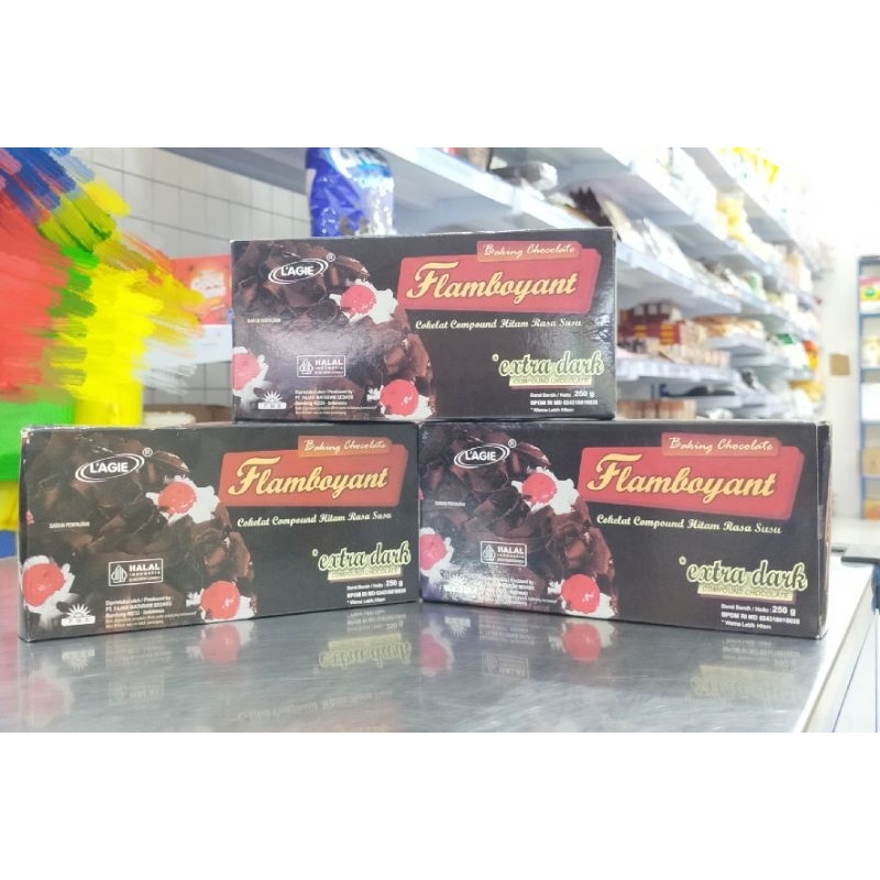 

Flamboyant Dark Compound 250gr/DCC/Coklat Blok Flamboyant/Coklat Batang Flamboyant/Dark Compound