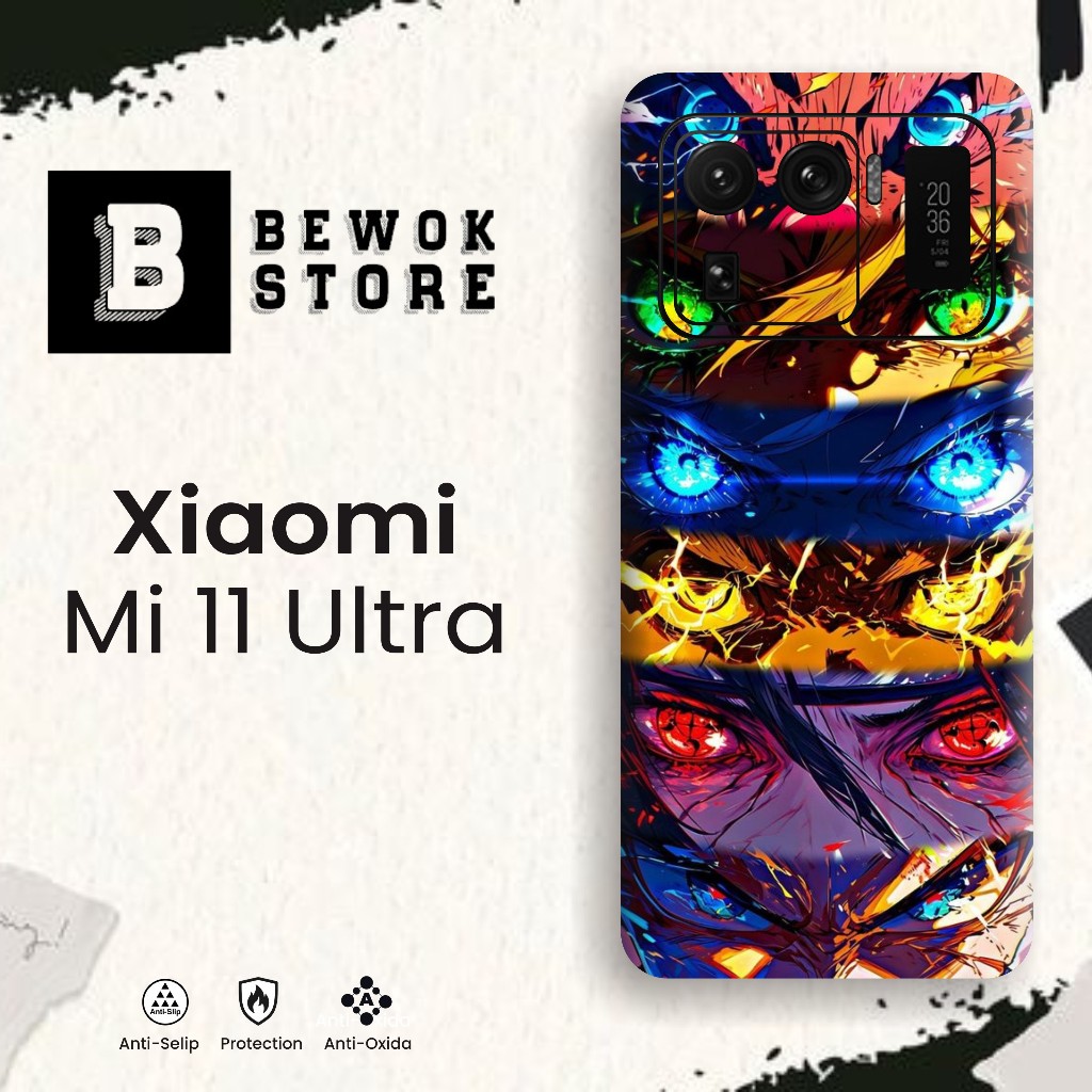 Garskin Stiker Xiaomi Mi 11 Ultra Variasi Custom Full Body Atau Backdoor COD [2PCS]