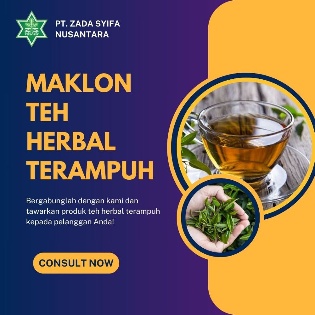 

Maklon Teh Herbal Terampuh