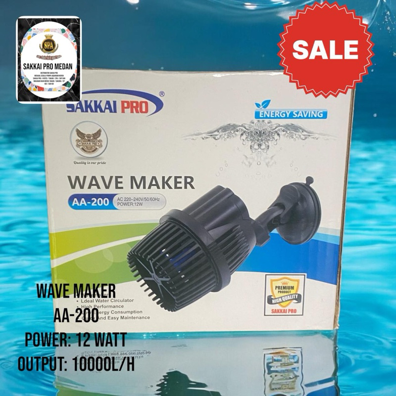 Pembuat Ombak/Wave Maker SAKKAI PRO AA-200