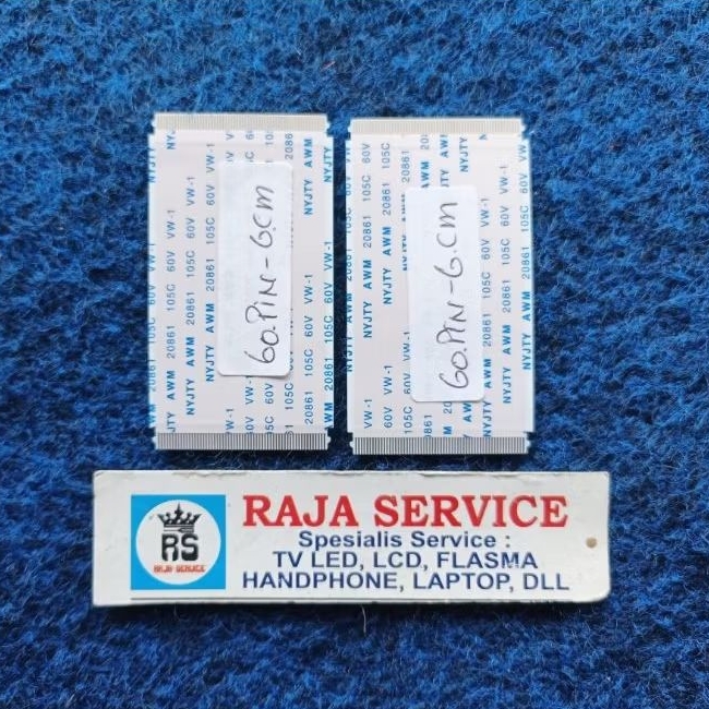 kabel baru tv sony XR-65X90J lvds flaxible dari tcon ke panel lcd 60pin