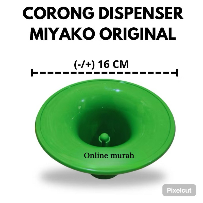 Corong Dispenser Miyako ori Tatakan/Tutup Galon Dispenser Miyako warna random