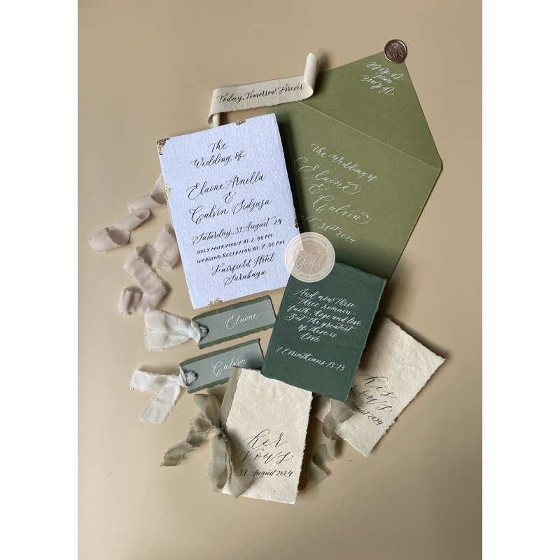 Wedding Keepsake Calligraphy Handwritten | Wedding Invitation Keepsake Calligraphy Photo Styling