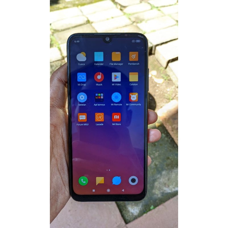 REDMI NOTE 7 4/64GB BATANGAN ROM MIUI 10 UBL TWRP