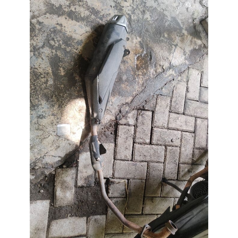 knalpot cbr150r facelift 2021 original