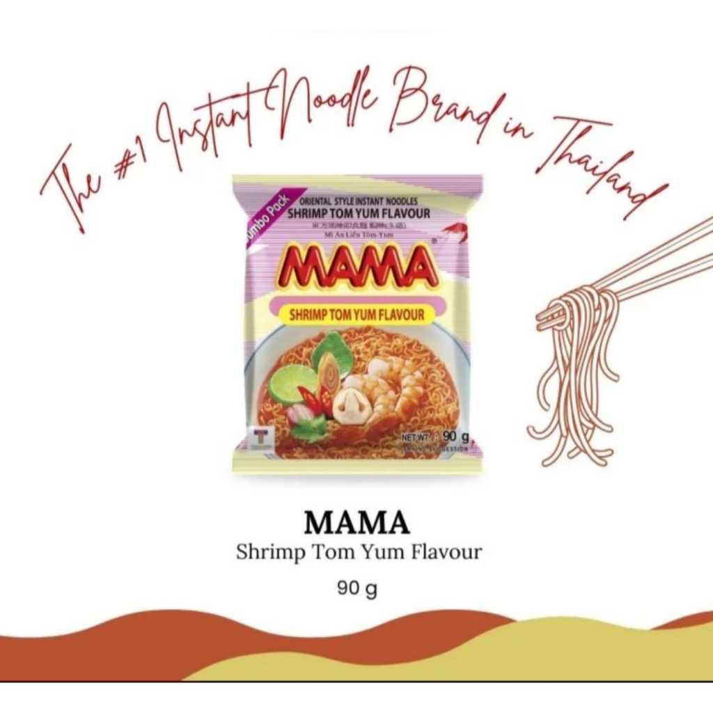 

Mama Mie Instan Noodles Jumbo Pack Thailand
