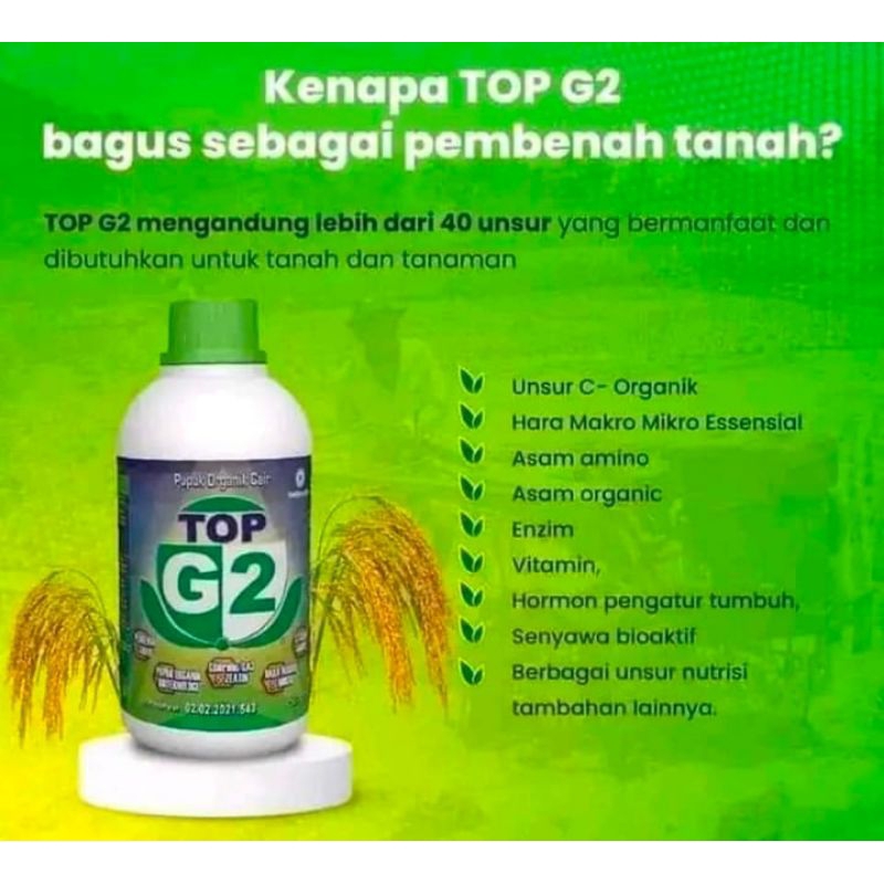 top g2 pupuk cair