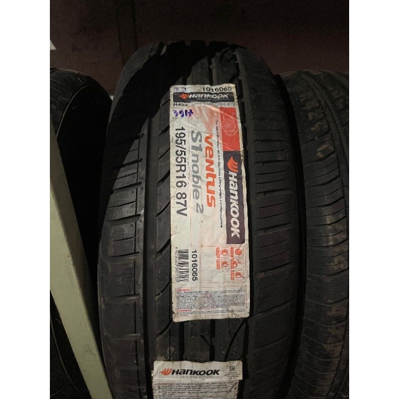 CUCI GUDANG Ban Hankook 195/55/R16 Ventus (2017)