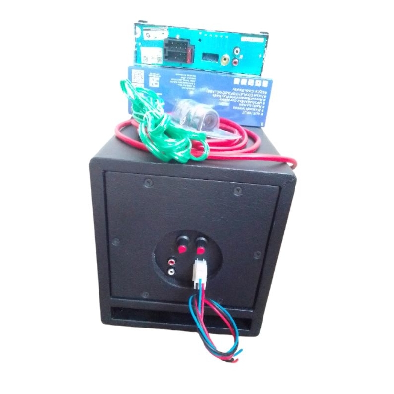paket audio mobil (custom) Subwofer 6"aktif