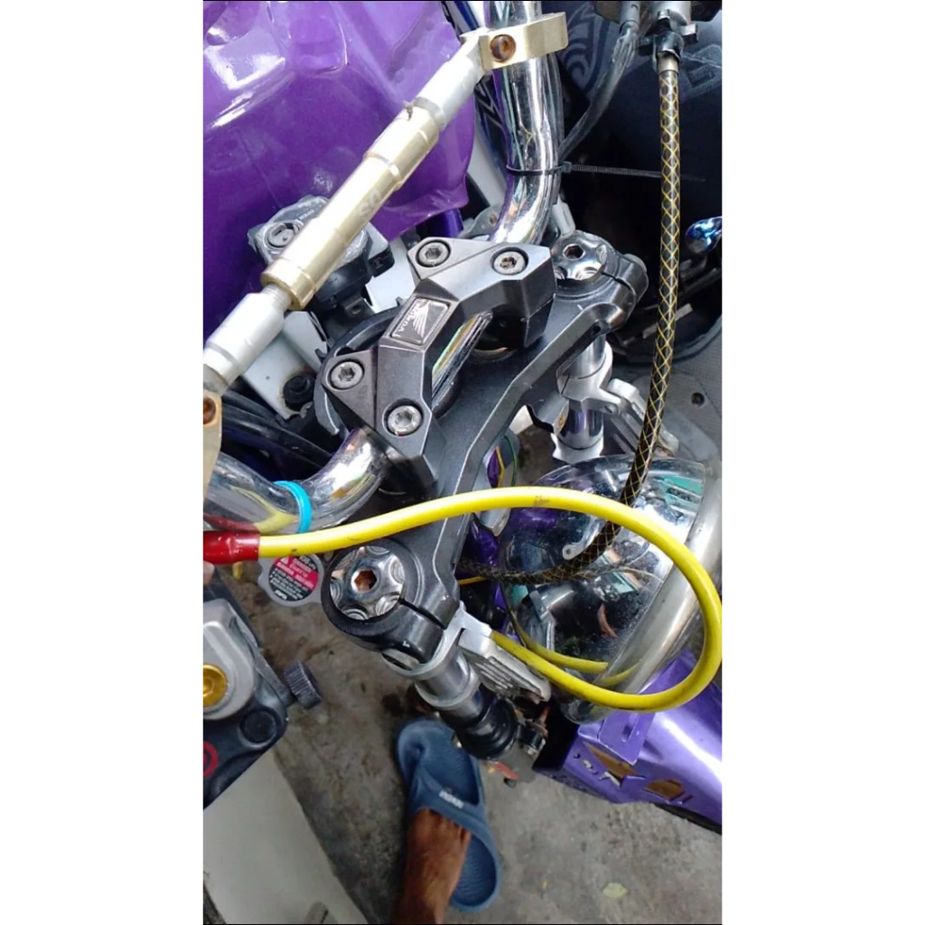 SAMBUNGAN SKOK DEPAN PENINGGI SKOK DEPAN 5cm TIGER MEGAPRO