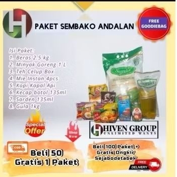 

PAKET SEMBAKO ANDALAN HATI