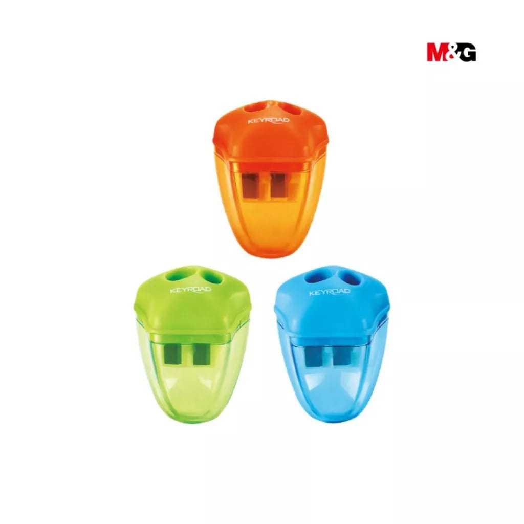 

M&G - Rautan/Serutan/Sharpener Pensil 2 Lubang Berkualitas Lubang Bentuk Starfish